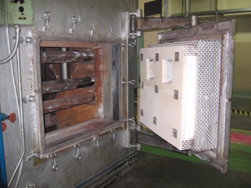 Manutenção de forno elétrico industrial
